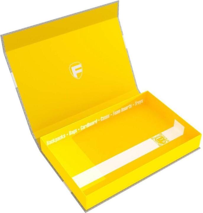 Actual product image Feldherr HSMB040P24 - Magnetic box yellow for Animal Adventures: Tales of Cats and Catacombs (Cardboard)