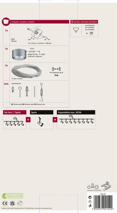 Produktbild Paulmann Wire System MacII