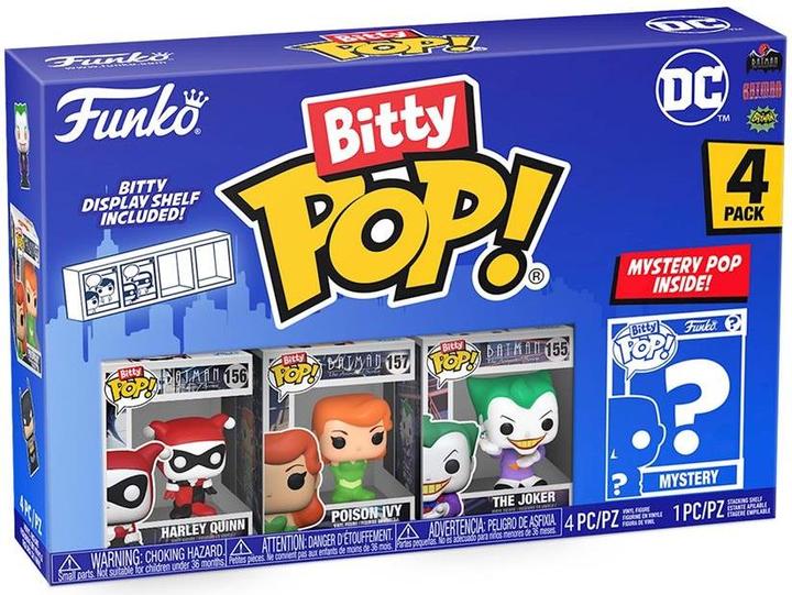 Produktbild Funko BITTY POP! 4 Pack Display da 12pz DC Comics
