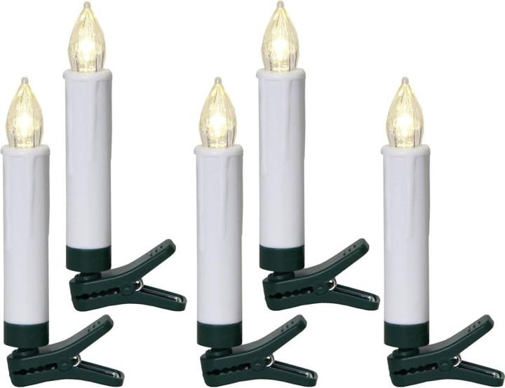 Produktbild Star Trading Kerzen Weihnachtsbeleuchtung (10 x)