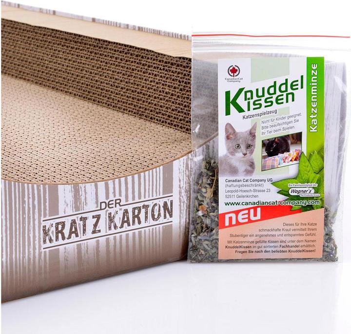 Actual product image CanadianCat Scratchboard 34x56x12cm (12 cm, Brown)