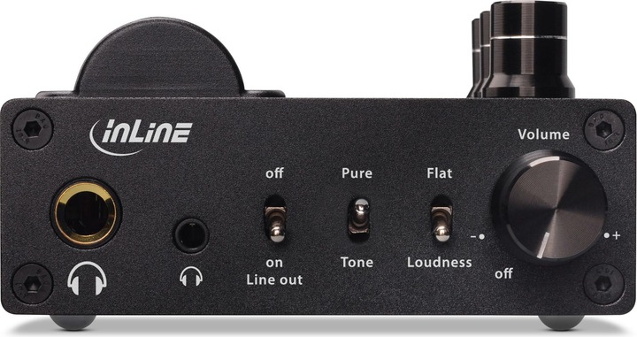 Produktbild InLine AmpUSB-EQ Hi-Res AUDIO HiFi DSD (Bass Boost)