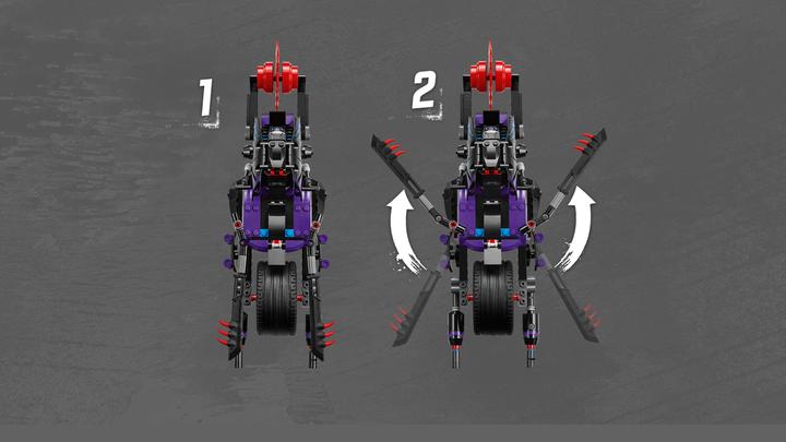 Actual product image LEGO Ninjago Killow vs Samurai X (70642, LEGO Ninjago)