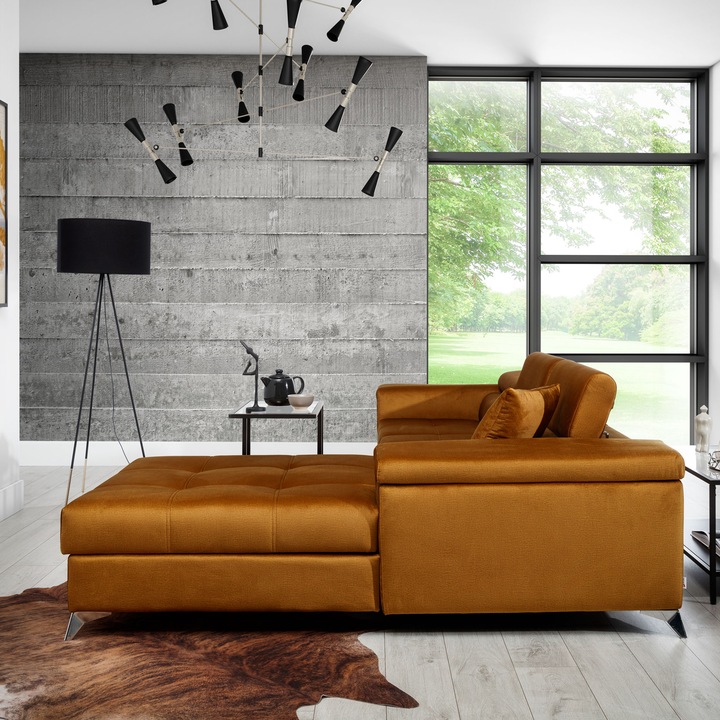 Actual product image ELTAP Ricardo (Corner sofa, 4-seater, Sofa bed)