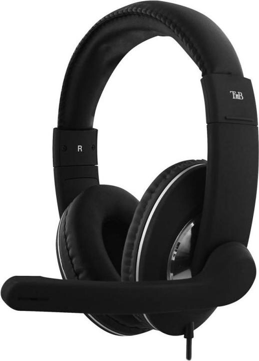 T'nB Casque Micro filaire HS-500 (Noir) (Cable)