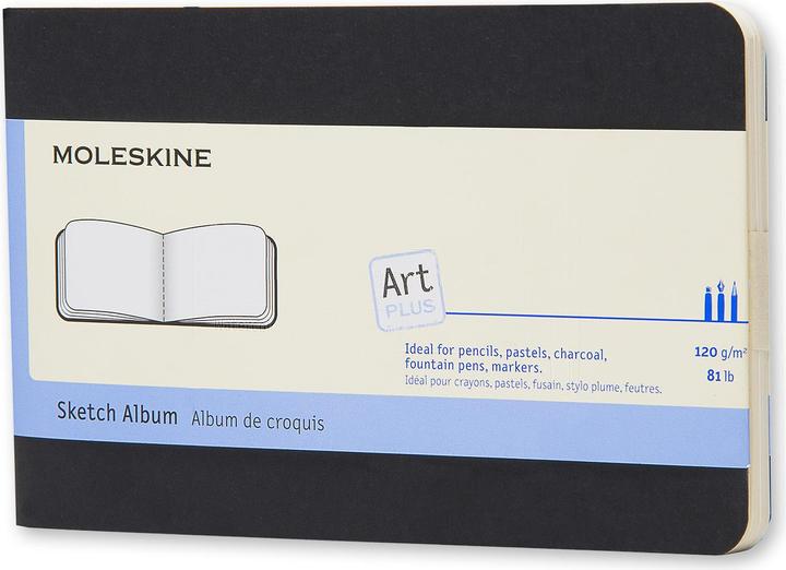 Moleskine Art Cahier (A6, Plain, Soft cover)