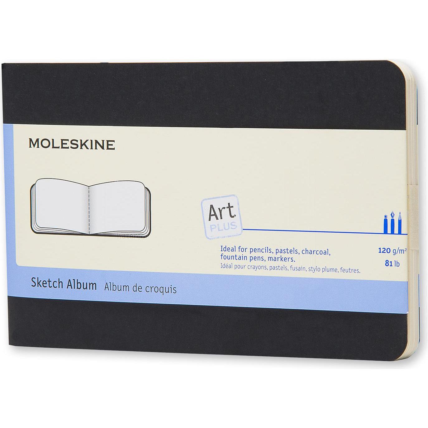 Moleskine, Heft + Block, Art Cahier (A6, Blanko, Weicher Einband)