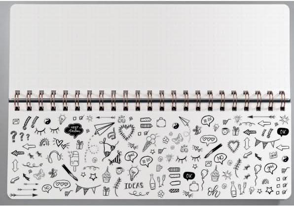 Productafbeelding Jolie Weekplanner Bloemenliefde 30 x 11,4 cm, ongedateerd