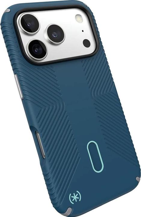 Actual product image speck Presidio2 Grip + ClickLock Apple iPhone 17 Pro Blue - with Microban (Apple iPhone 17 Pro)