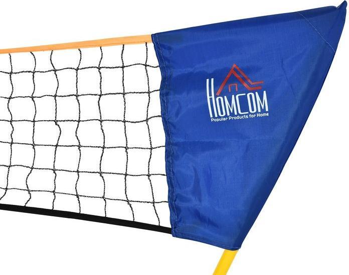 Image du produit Swisshandel24 Filet de badminton avec support, support de filet de badminton, support de filet portable, filet de