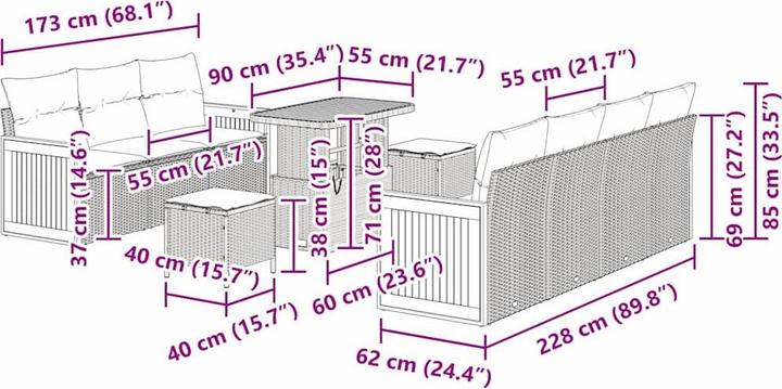 Produktbild vidaXL Roman