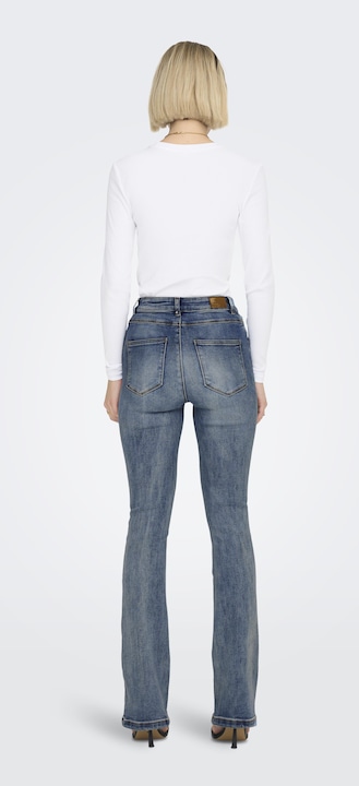 Actual product image Only ONLMila High Waist Flared Jeans (W29/L32)