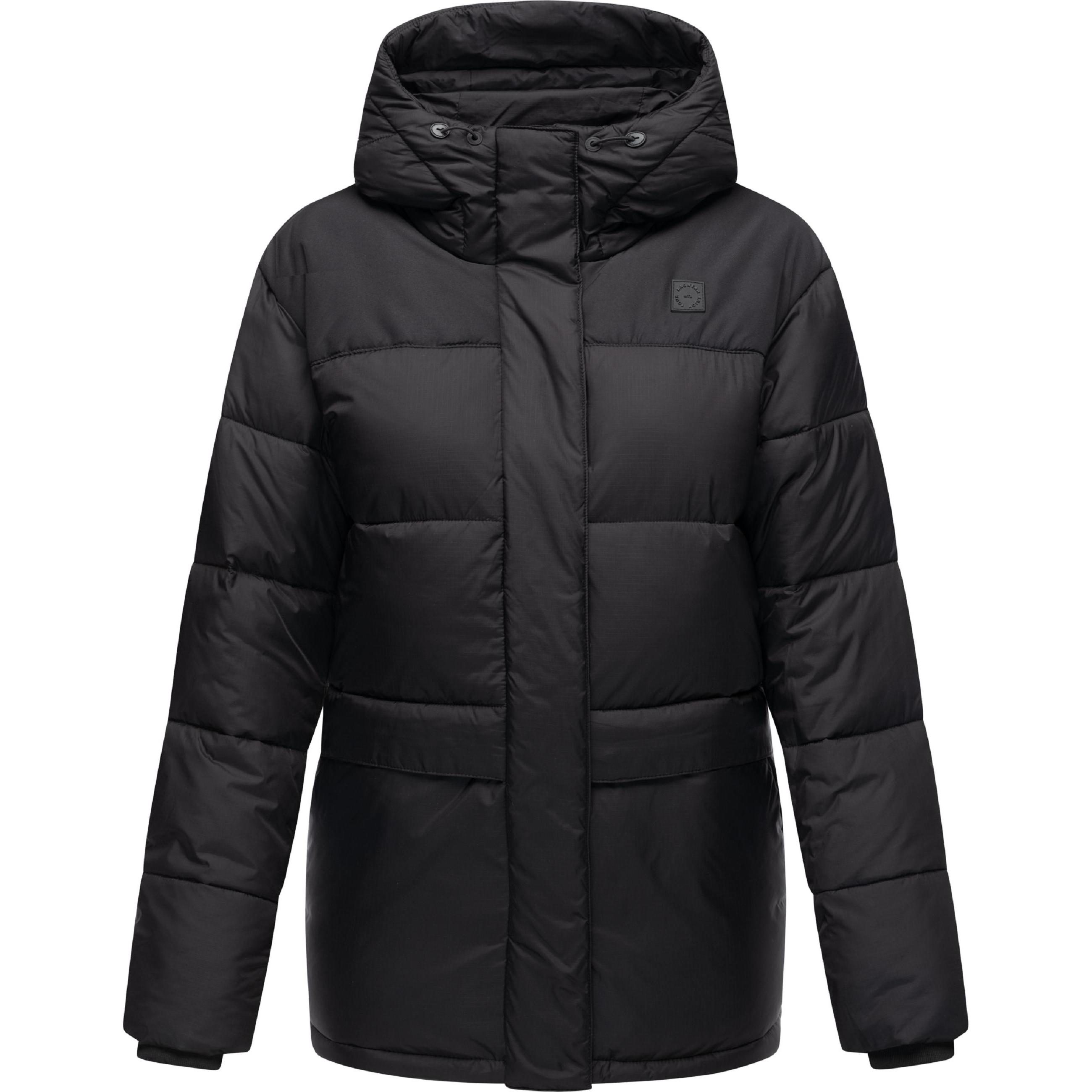 Ragwear, Damen, Jacke, Wikesh (4XL), Schwarz, 4XL