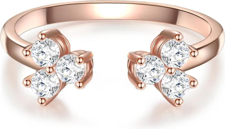 Immagine prodotto Glanzstücke München Donna Argento Cubico Zirconia Oro Rosa - 11812 (48, 925 Argento)
