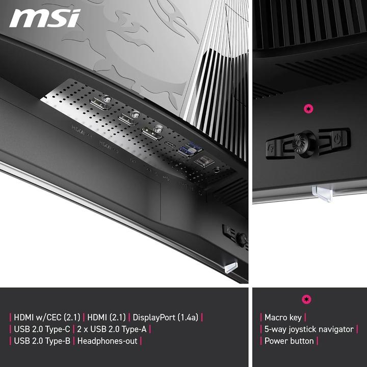 Produktbild MSI MPG 321CURX QD-OLED (3840 x 2160 Pixel, 31.50")