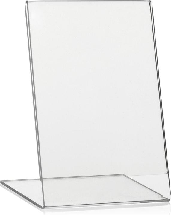 VitaDisplays DIN A6 advertising stand (L-shape, 10 pieces) (A6)