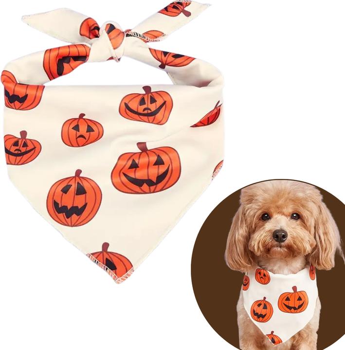 Suba Bandanas d’Halloween pour Chiens