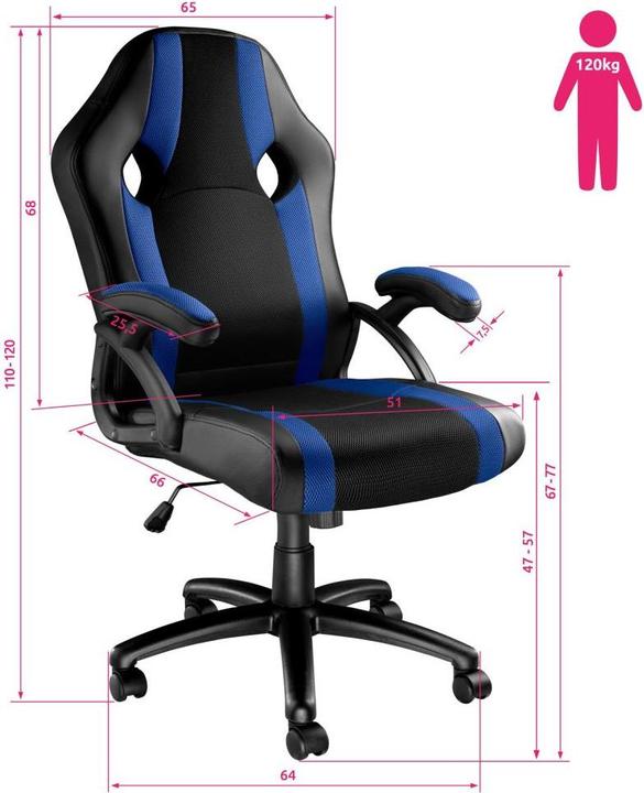 Produktbild tectake Bürostuhl Goodman