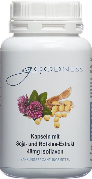 Produktbild Goodness Soja-Rotklee-Isaflavon Kaps (90 Stück, Kapseln, 75 g)