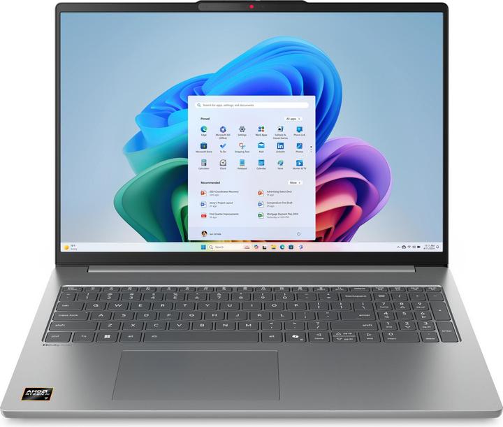 Actual product image Lenovo IdeaPad Slim 5 (16", 1000 GB, 16 GB, DE, AMD Ryzen 7 7735HS)