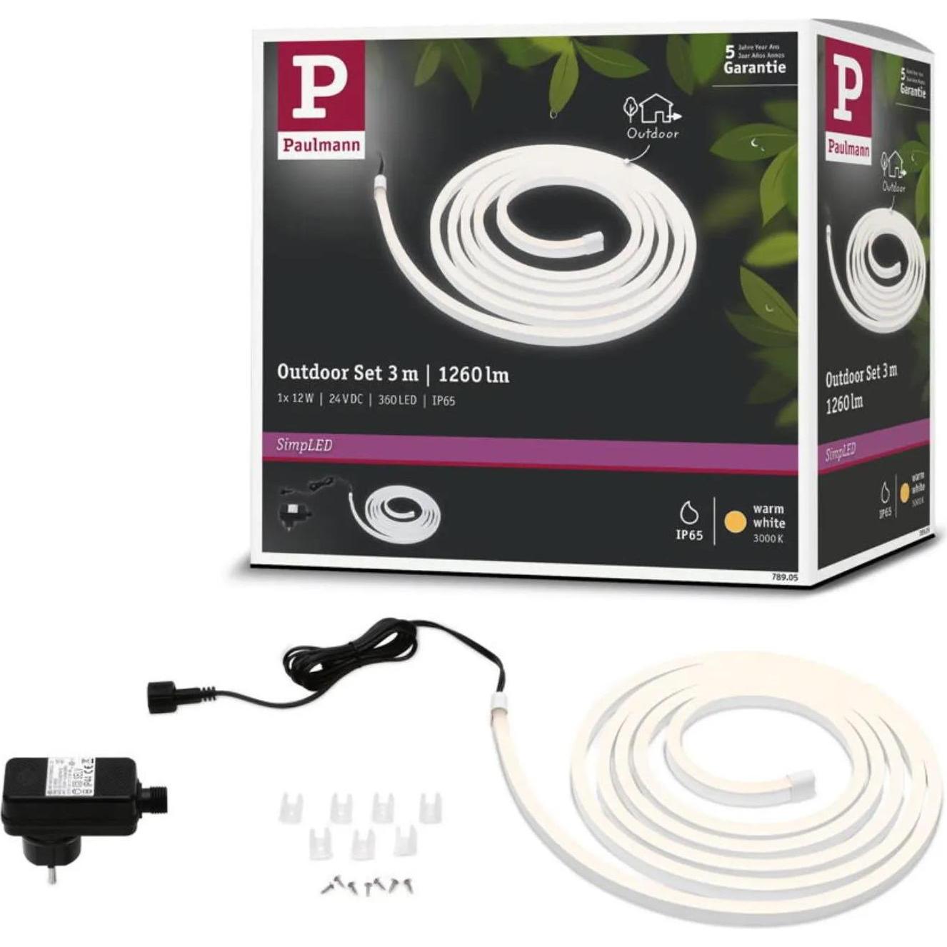 Thumbnail - Paulmann, LED Streifen, SimpLED (Warmweiss, 300 cm, Indoor)