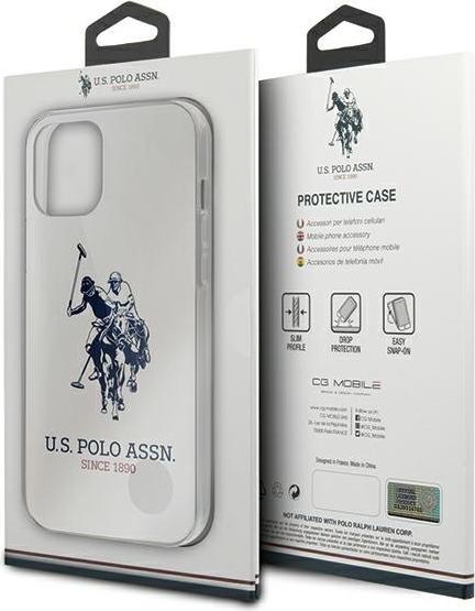 Actual product image U.S. Polo US Polo USHCP12MTPUHRWH iPhone 12/12 Pro 6.1" baltas (Apple iPhone 12)