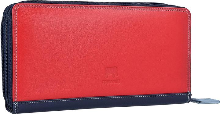 Actual product image Mywalit Large Double Zip Around Purse Wallet Leather 18 cm