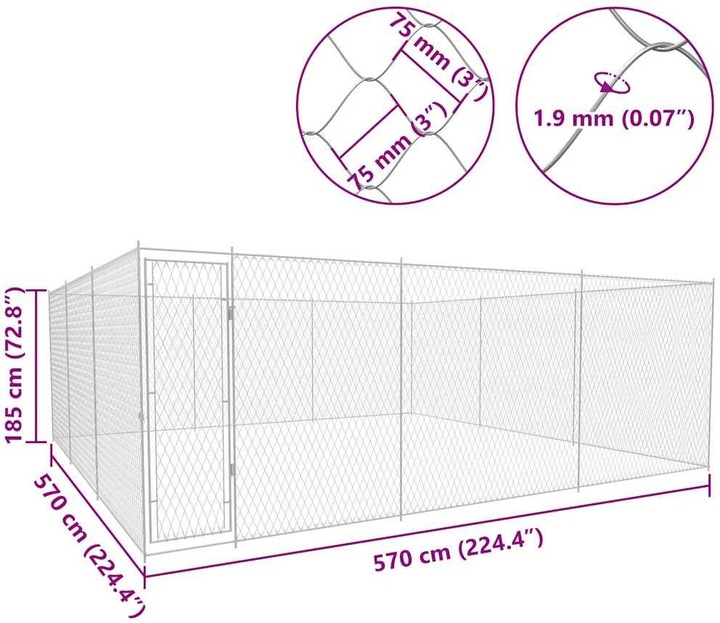 Produktbild VidaXL Ofilia (Hundehütte)