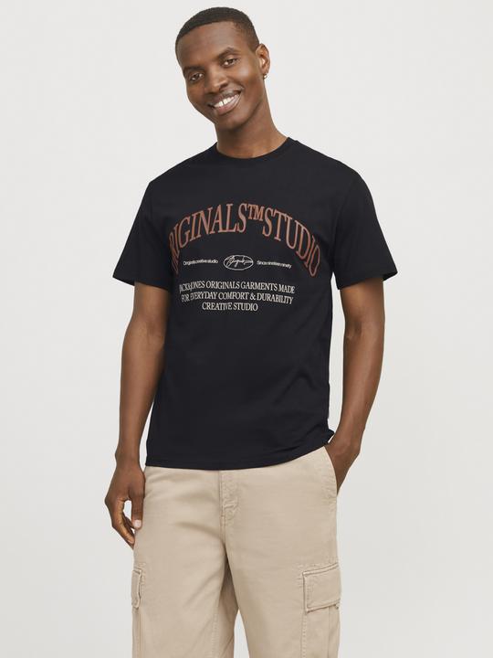 Produktbild Jack & Jones Gedruckt Rundhalsausschnitt T-shirt T-shirt (XS)