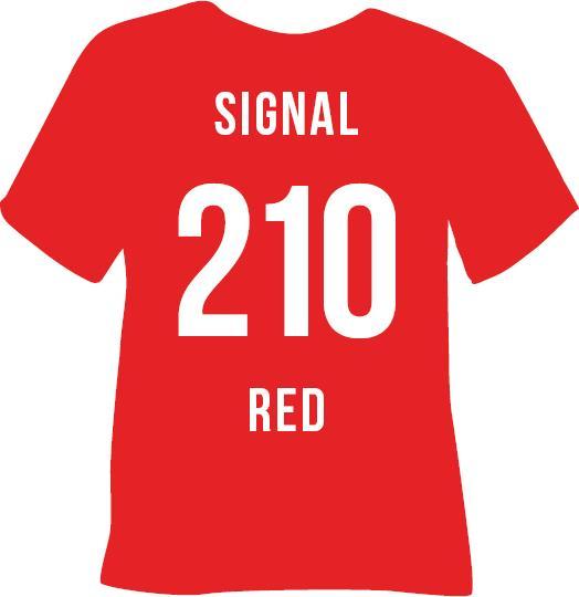 Actual product image Poli-tape Aufbügelfolie Tubitherm Flock, 30.5 x 61 cm, Signalrot