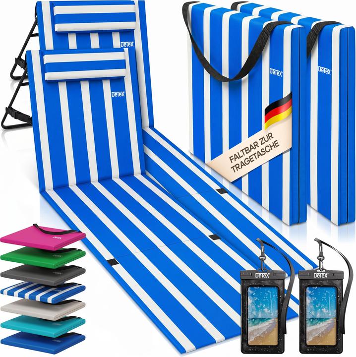 Detex Strandmatte 2er-Set (158 cm)