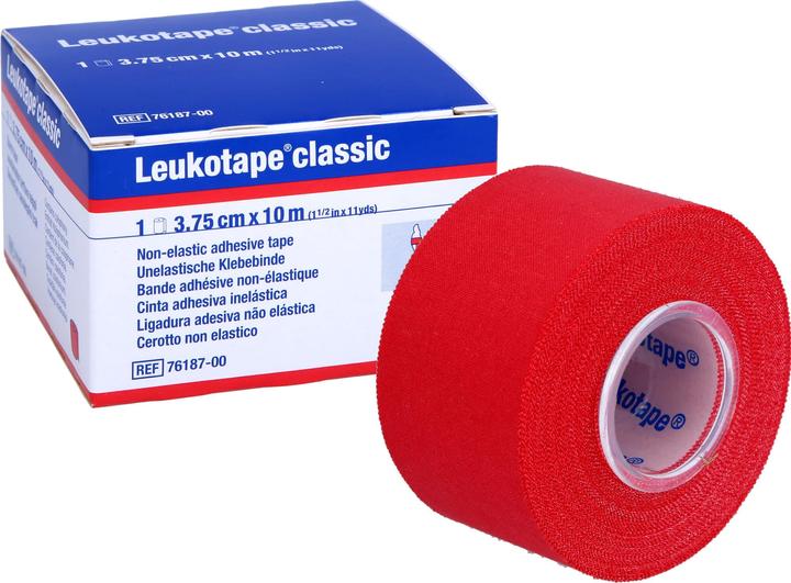 Produktbild BSN classic Pflasterband 10mx3.75cm rot (1 x)