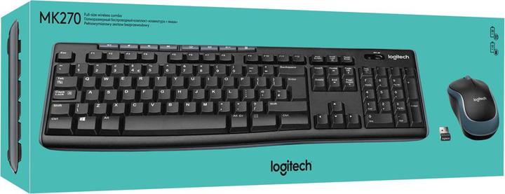 Image du produit Logitech Combo sans fil MK270 (IT, Sans fil)