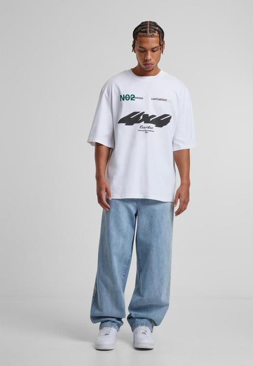Produktbild Urban Classics Upscale Motorsport Heavy Oversize Sleeve Tee - 188425 (XXL)