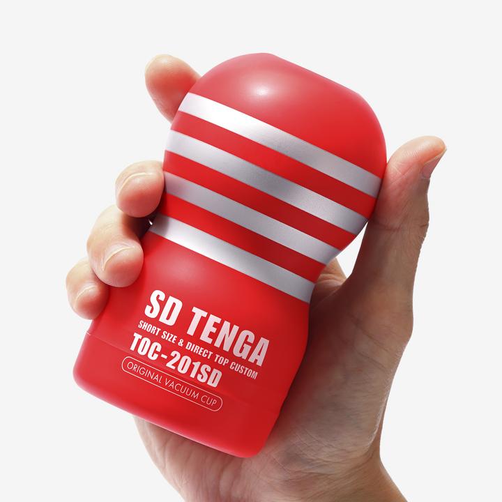 Produktbild Tenga SD ORIGINAL VACUUM CUP Gentle - kurzer Masturbator aus TPE