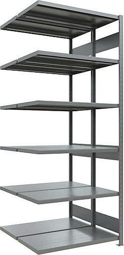 Actual product image eurokraft pro Boltless shelving, double row