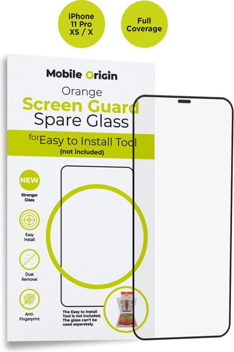 Mobile Origin Orange Screen Guard Spare Glass (1 Stk., Apple iPhone 11 Pro)