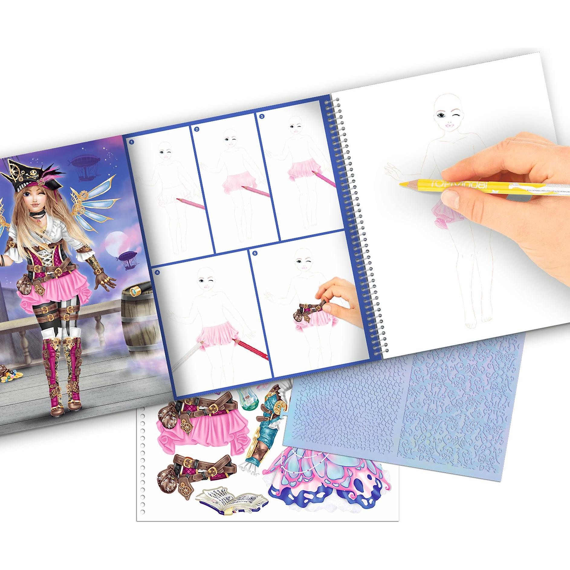 Thumbnail - Depesche TOPModel - Fantasy Designbook (412147)