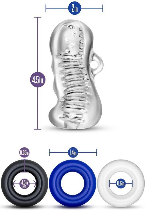 Produktbild Blush Quickie Kit Jerk Off Clear