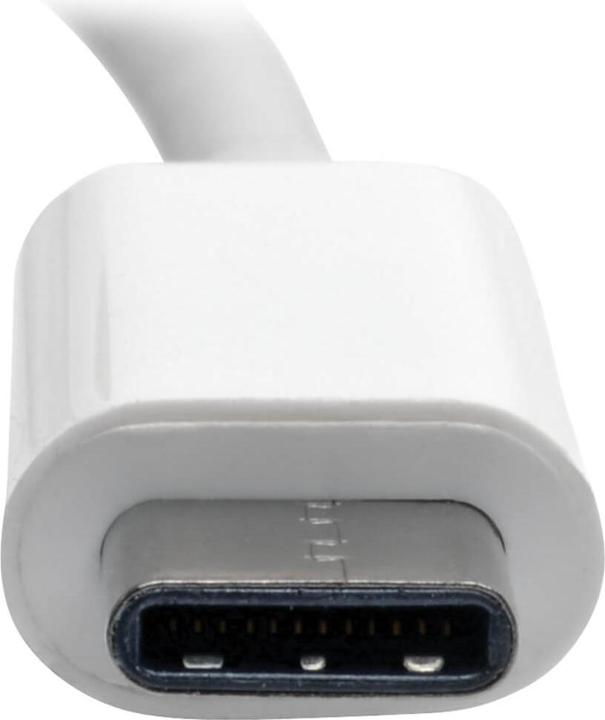 Actual product image Eaton USB-C Multiport Adapter M/3xF - 4K HDMI DVI VGA HDCP White (USB 3.1, 15.24 cm)