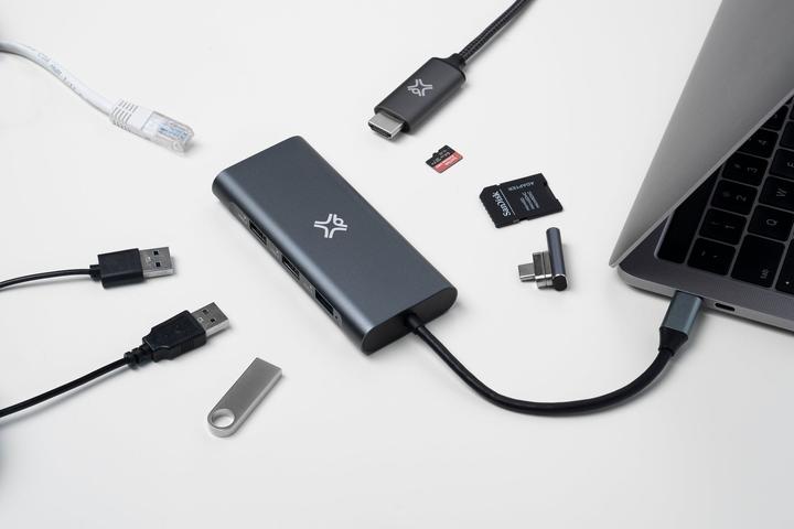Immagine prodotto XtremeMac XWH-HUB8-13 (USB-C, 8 Porti)