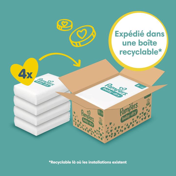 Produktbild Pampers Baby-Dry (Gr. 8, Monatsbox, 120 Stk.)