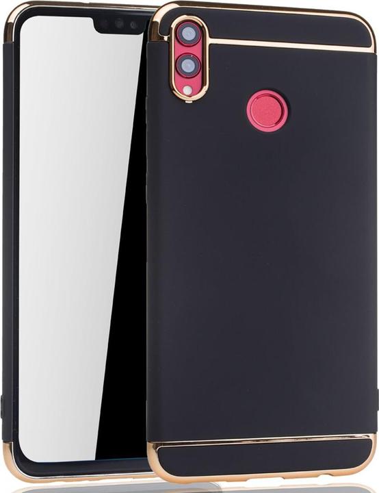 Produktbild König Design Huawei Honor 8X Hülle Case Handy Cover Schutz Tasche Schutzhülle Bumper Schwarz (Honor 8X)