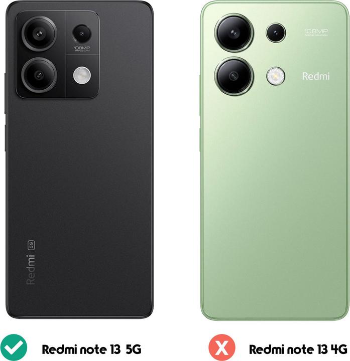 Actual product image Avizar Mobile phone case with camera cover Series (Xiaomi Redmi Note 13 5G)