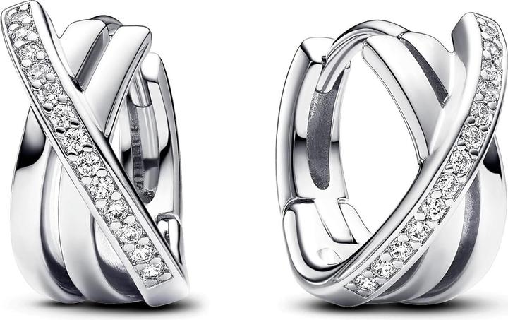 Immagine prodotto Pandora Orecchini a cerchio Crossover Pavé (Argento 925)
