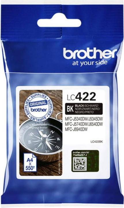 Actual product image Brother LC422BK (FC)