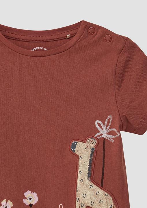 Produktbild S.Oliver T-Shirt T-Shirt aus Baumwolle mit Artwork (92)