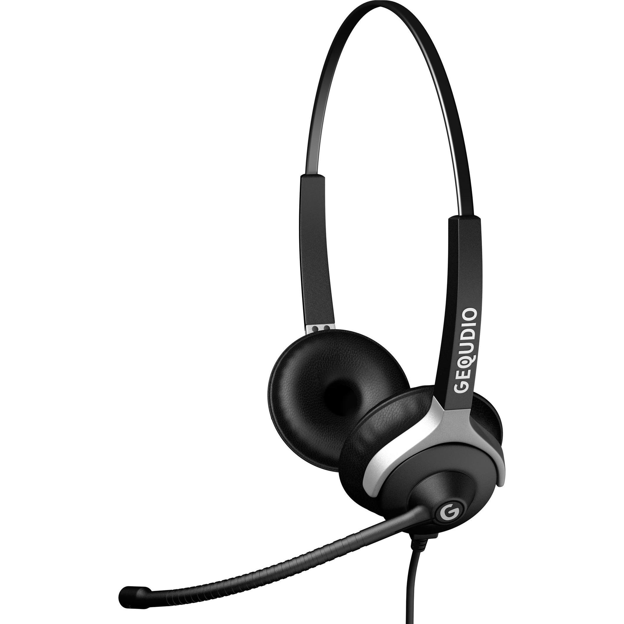 Thumbnail - Gequdio Headset (Kabelgebunden, USB-A), Office Headset, Schwarz