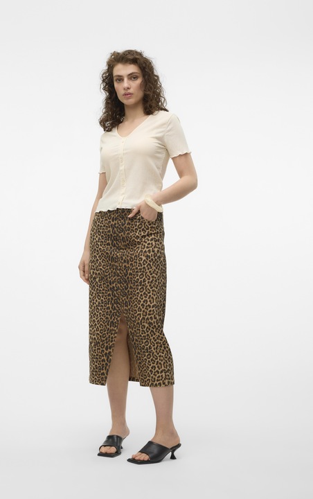 Image du produit Vero Moda VMVERI Hohe Taille Langer Rock Rock (S)