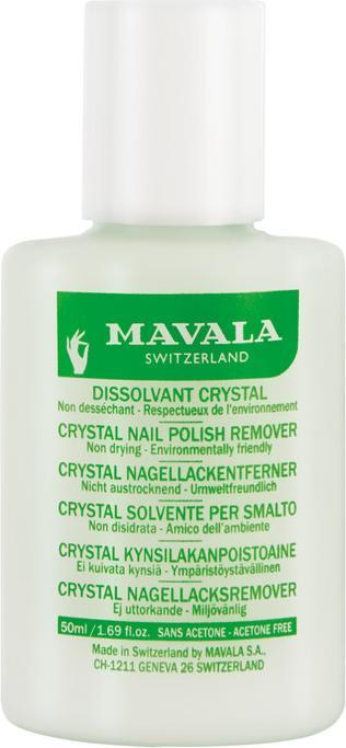 Actual product image Mavala Crystal nail polish remover